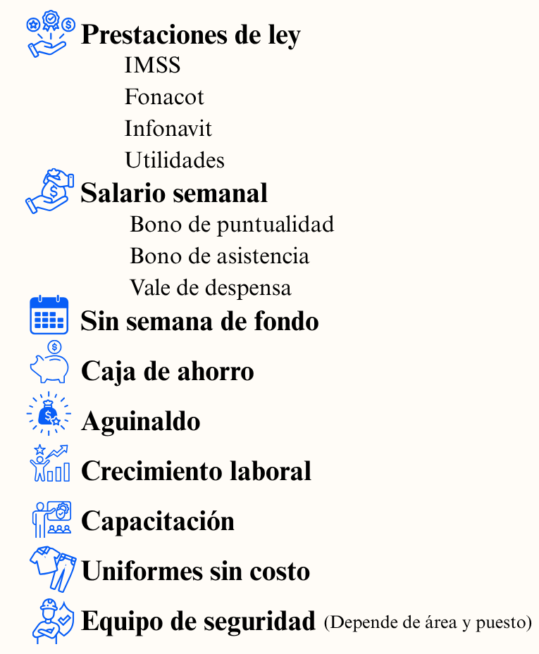 Prestaciones Prestaciones