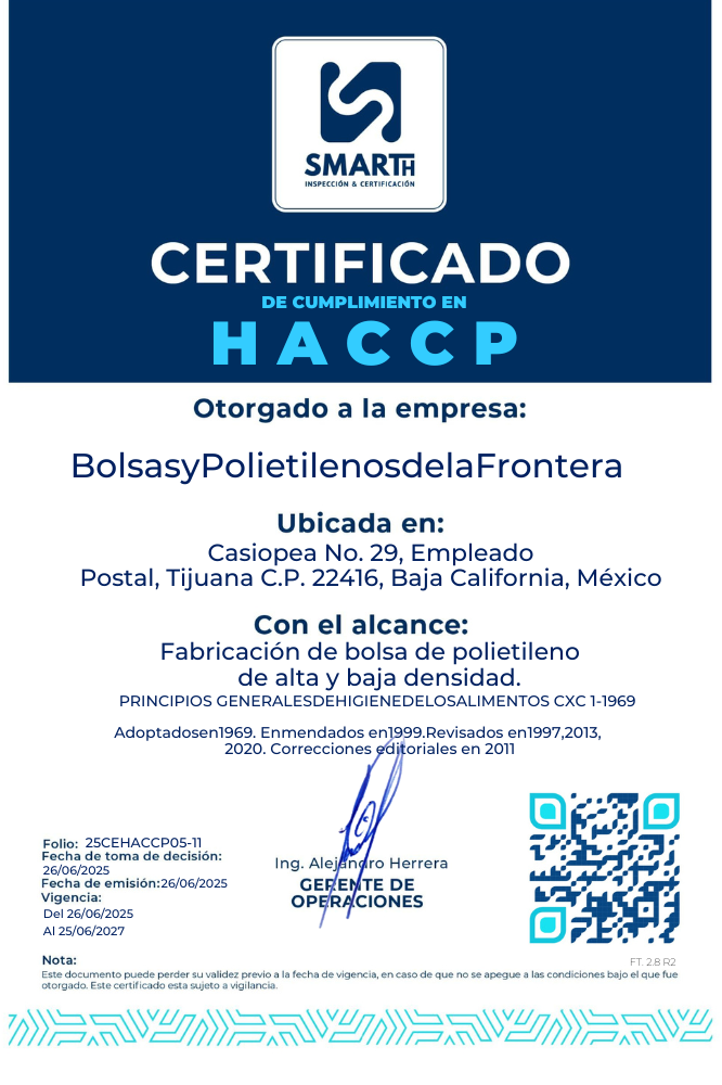 2025 HACCP ESP